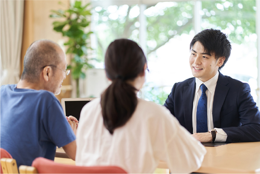 申請結果の通知を受ける